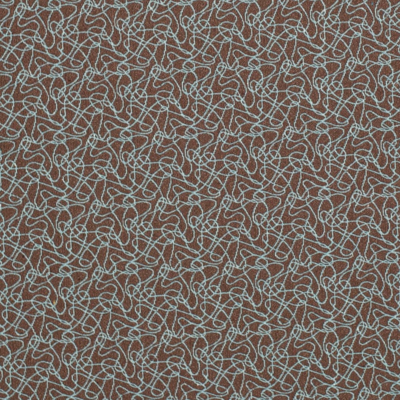 Light Blue - Blue,brown Abstract Geometric Upholstery Fabric 54 Inches"